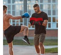 Guanti da boxe Sportnow Paos Muay Thai Mma curvi per allenamento di boxe Boxe Karate Taekwondo Kickboxing Training