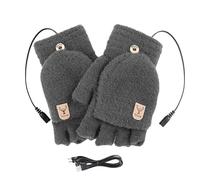 Guanti Da Caccia Riscaldati - Guanti Termici per Clima Freddo - 5V USB Muffole Riscaldate Invernali per Spalatori di Neve, sul Ghiaccio, Giardinaggio, Autisti Consegne, Viaggio, Attività All'aperto,