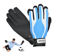 Guanti da Calcio - 1 Paio Guanti Portiere Giovanili,Amortizzazione Imbottiti Calciatore Allenamento Attrezzatura Pratica Scuola Campionati