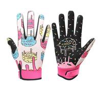 Guanti da ciclismo con tessuto traspirante e cinturino da polso regolabile, compatibili con touchscreen per mountain bike, ciclismo su strada, trail rides, attrezzatura sportiva da uomo