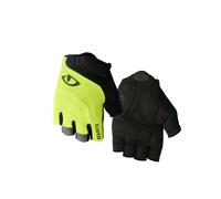 Guanti Giro Bravo nero giallo fluo - S