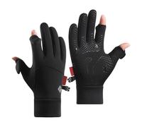 Guanti da ciclismo, guanti touch screen | Guanti da pattinaggio impermeabili con 2 design senza dita, guanti invernali unisex attrezzatura da riduzione, attrezzatura per la sul ghiaccio per