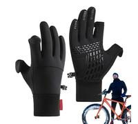 Guanti da Ciclismo Invernali Foderati In Pile Unisex