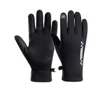 Guanti da ciclismo invernali - Guanti touch screen impermeabili per moto, guanti termici antivento | Guanti caldi leggeri antiscivolo per uomo e donna, ideali per il ciclismo all'aperto quando fa