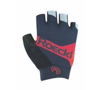 Roeckl Iseo Short Gloves Blu 8 Black / Red