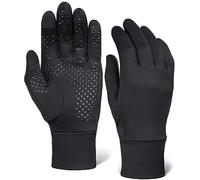 Guanti da corsa con touch screen, invernali, termici, per uomini e donne, sottili, leggeri e caldi, per messaggi, ciclismo e guida, compatibili con smartphone e touchscreen