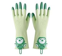 Guanti da Cucina Lattice Antiscivolo Riutilizzabili Traspiranti Attrezzo | Guanti per Pulizia Bagno Per Lavoro Casa Domestica Scrub Doccia Lavastoviglie Uffici Scuola Lavoro Casa Domestica L