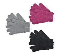 Guanti Da Donna A2Z 3 Pezzi Invernali Caldi In Chenille Taglia Unica Morbidi