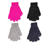 Guanti Da Donna A2Z 4 Pezzi Guanti Magici In Fibra Metallica Con Dita Intere