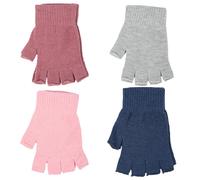 Guanti Da Donna A2Z 4 Pezzi Senza Dita Gripper Mezzo Dito Guanti Da Esterno