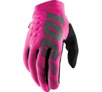 Guanti da donna Brisker 100% Rosa, Nero