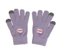 Guanti da donna - Fuzzy Touchscreen Guanti | Guanti a dita intere per l'inverno | per mandare SMS, guida, ciclismo, lavoro e sport all'aria aperta, Viola, D