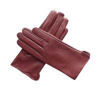 Guanti da donna in rete colorata a sezione cava sottile guida molla e guanti resistenti all'usura bordeaux 6 12