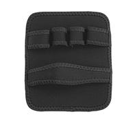 Guanti da fitness quadrati a quattro dita - cuscinetti antiscivolo per sollevamento pesi, supporto per impugnatura anticalli per barre singole e doppie, protezione per le mani in sala da sport