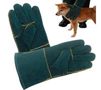 Guanti da gatto antimorso, guanti multiuso per animali domestici, per il bagno, la cura del , la saldatura, la manipolazione di cane/gatto/ /serpente/ /rettile