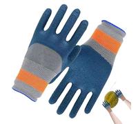 Guanti Da Giardinaggio Da Lavoro Da Giardino - Guanti Resistenti Alla Puntura Impermeabili, Gomma A Prova Di Spina | Protettivi Comodi, Flessibili Durevoli Con Impugnatura Avanzata Per Rastr