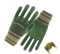 Guanti da giardinaggio per donne - guanti da giardino impermeabili - guanti da lavoro a prova di spina per uomini - multiuso resistente alla foratura per costruzione di giardinaggio, logistica