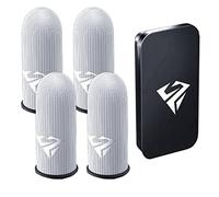 Guanti da gioco per gamer anti-sudore Manicotti per dita traspiranti Copertura per dita da gaming antiscivolo conduttiva in fibra d'argento anti-sudore Guanti da gioco traspiranti per controller di