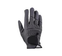 Guanti da golf 2 pezzi Guanto uomo Mano sinistra/destra con particelle di allenamento for swing morbido Per Sport All'aperto(Right Dark Grey,25 large)