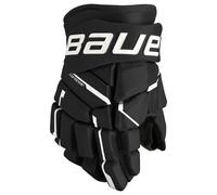 Guanti da hockey Bauer Supreme M5PRO Black/White Junior 11 pollici