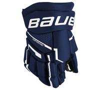 Guanti da hockey Bauer Supreme Mach Navy Youth 9 pollici