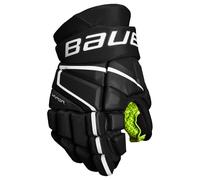 Guanti da hockey Bauer Vapor 3X Black/White Junior 11 pollici