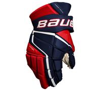 Guanti da hockey Bauer Vapor 3X PRO Navy/Red/White Intermediate 13 pollici