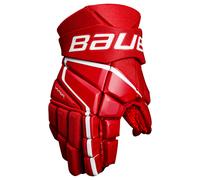 Guanti da hockey Bauer Vapor 3X Red Intermediate 13 pollici