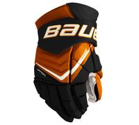 Guanti da hockey Bauer Vapor FLYLITE Black/Orange Intermediate 13 pollici