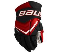 Guanti da hockey Bauer Vapor FLYLITE Black/Red Intermediate 13 pollici