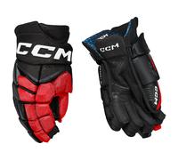 Guanti da hockey CCM JetSpeed FT8 Pro Black/Red/White Senior 14 pollici