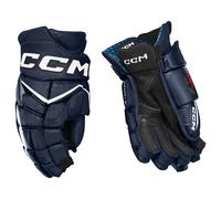 Guanti da hockey CCM JetSpeed FT8 Pro Navy/White Senior 15 pollici