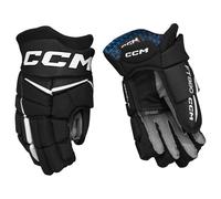 Guanti da hockey CCM JetSpeed FT880 Black/White Senior 13 pollici