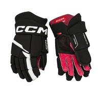 CCM Next Guanti da hockey su ghiaccio Senior (nero/bianco, taglia: 15)