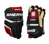Guanti da hockey SHER-WOOD Rekker Morph 1 Black/Red/White Junior 12 pollici