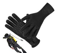 Guanti da immersione, 11-12 cm, caldi, antiscivolo, regolabili, versatili, per lo snorkeling da 3 mm | Surf flessibile e antiscivolo, guanti da surf per uomini e donne, per P