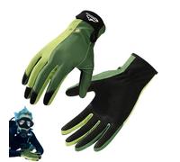 Guanti da immersione - Guanti da nuoto da uomo | Guanto da surf con palmi e punta delle dita ispessiti, adesivo regolabile per arrampicata, ciclismo, immersioni, terra e mare doppio uso