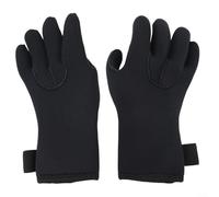 Guanti da immersione in neoprene da 5 mm per isolamento termico per immersioni subacquee, snorkeling, surf, nuoto, tracciamento fluviale e vela (L)