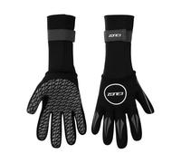 Guanti Zone3 Neoprene Swim nero argentato - L