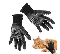 Guanti da lavaggio per cani, cento guanti per la pulizia, guanto ergonomico in gomma e spazzola a rete Accessori efficienti per animali domestici, accessori per il bagno ai gatti per l'uso quotidiano