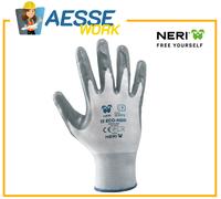 GUANTI DA LAVORO ANTISCIVOLO MULTIUSO NITRILE POLIESTERE ECO-NBR TG. S-M-L-XL