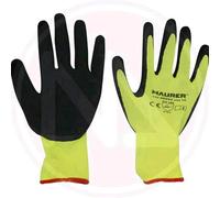 GUANTI da LAVORO in LATTICE Mod. HI-GRIP MAURER Taglia 9 Conf. 12 pz