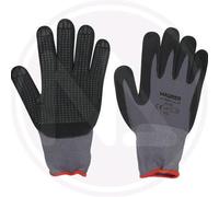 GUANTI da LAVORO in NITRILE Mod. NITRODOT MAURER Taglia 8 Conf. 12 pz
