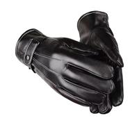 Guanti da lavoro in pelle - Guanti in pelle touchscreen per la guida in caso di freddo | Guanti da moto invernali all'aperto | Guanti touchscreen per tempo freddo, guanti da sci in pelle per attività