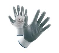 Guanti da lavoro Neri 13 ECO-NBR grigio