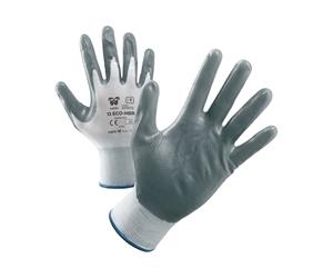 Guanti da lavoro Neri 13 ECO-NBR grigio