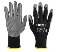 Guanti da lavoro, poliestere rivestito in nitrile 97-647-10
