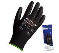 GUANTI DA LAVORO SUPPORTATI IN POLIURETANO LEGGERO TAGLIA XL PU131-REFPU131-XL REFLEXX