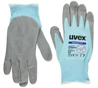 Guanti da lavoro Uvex, Antitaglio, Taglia 7, Unisex, Blu