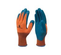 Guanti da lavoro VE733 - taglia 09 - arancio/blu - Deltaplus